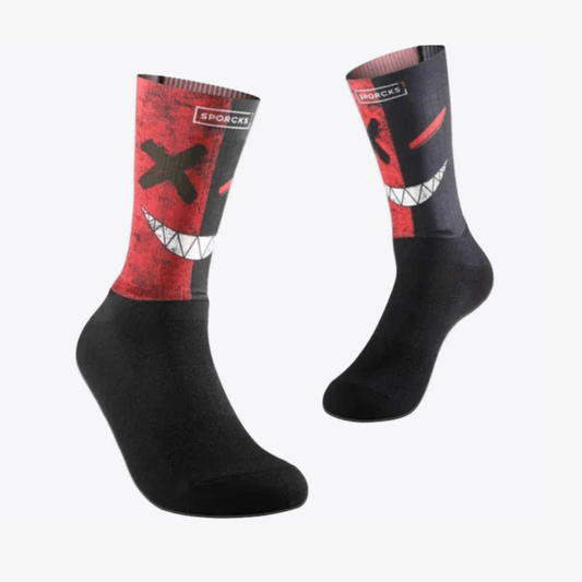 Unisex High-Cut Compression Volleyball Socks