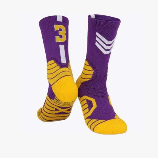 Hochwertige Basketballsocken mit hohem Schnitt