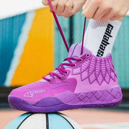 Ademende antislip basketbalschoenen voor behendigheid