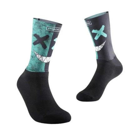 Unisex High-Cut Compression Volleyball Socks