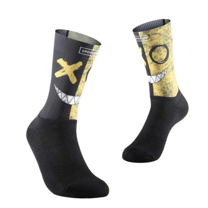 Unisex High-Cut Compression Volleyball Socks