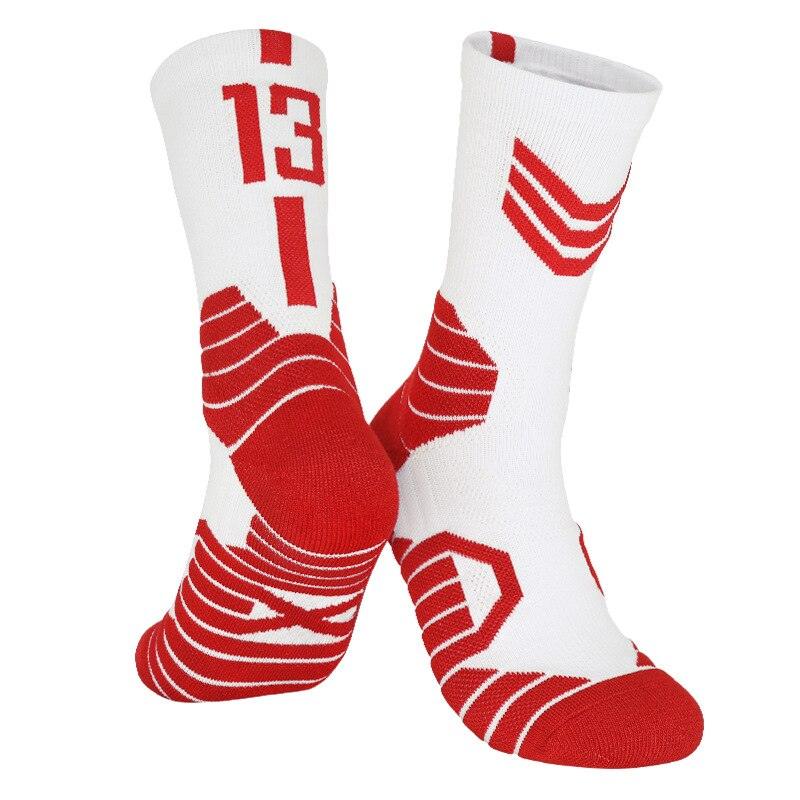 Premium High-Cut Basketball Socks