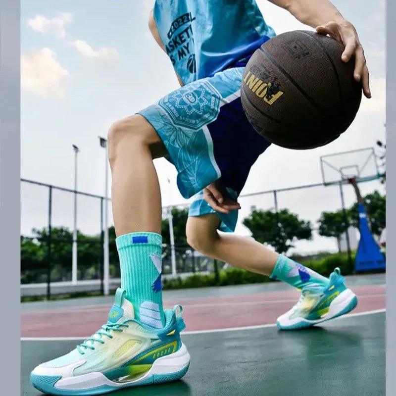 PowerGrip Basketball Shoes + Gift Socks