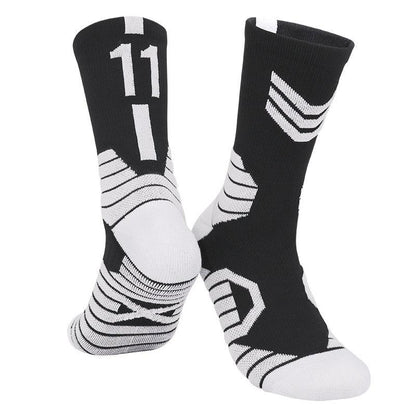 Premium High-Cut Basketball Socks