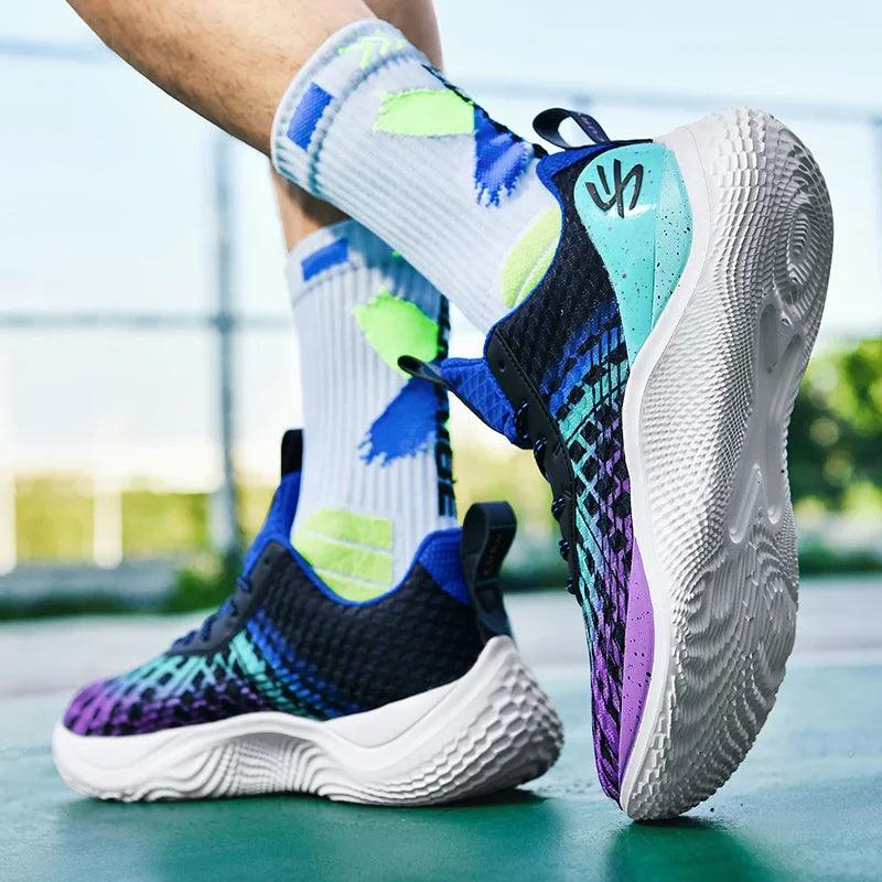 Breathable Non-Slip Basketball Shoes | FlexMove Design