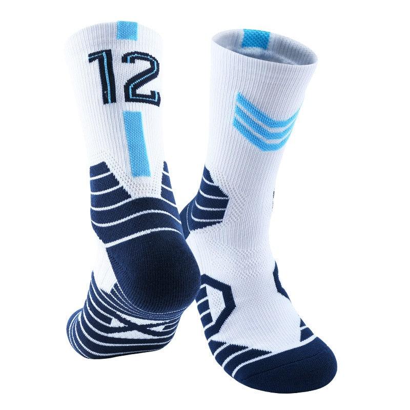 Premium High-Cut Basketball Socks