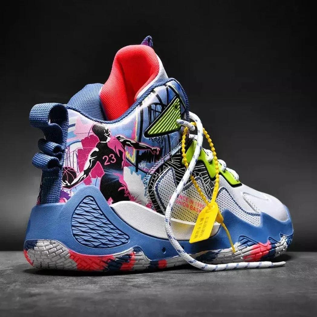 High-Fashion Basketball Shoes with Gift Socks